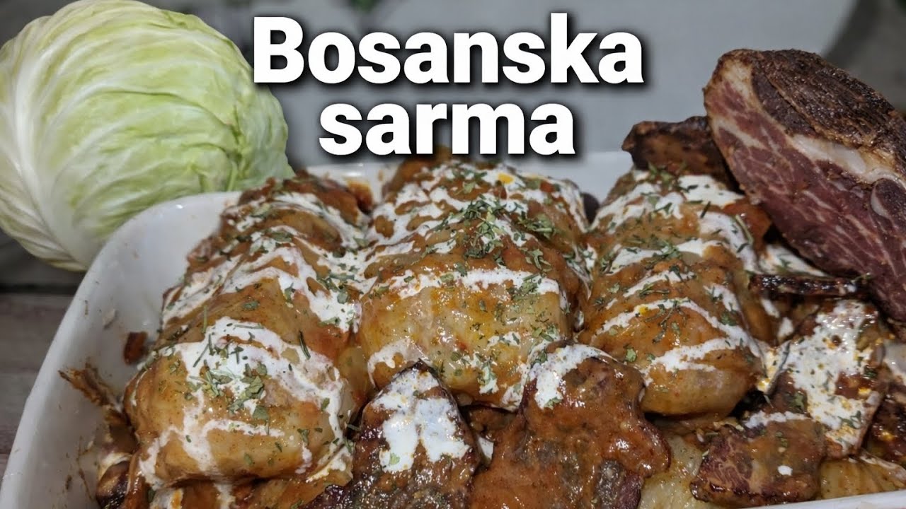 KAKO NAPRAVITI SARMU NA BOSANSKI NAČIN na @FatiminaSofra 