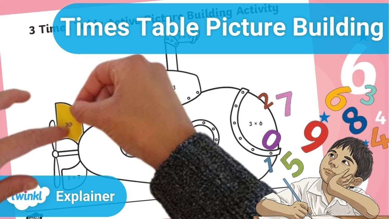 Times Table Picture Building Game