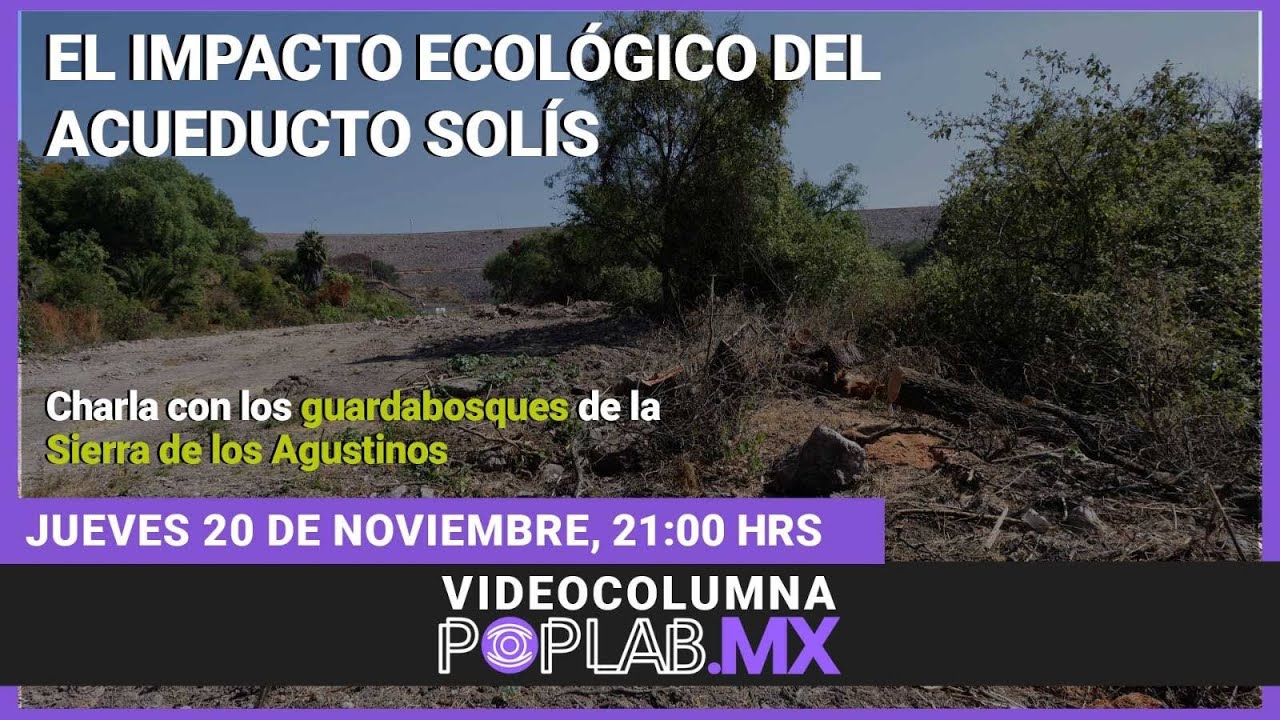 Videocolumna 20/11/25. El impacto ecológico del acueducto Solís. 📱