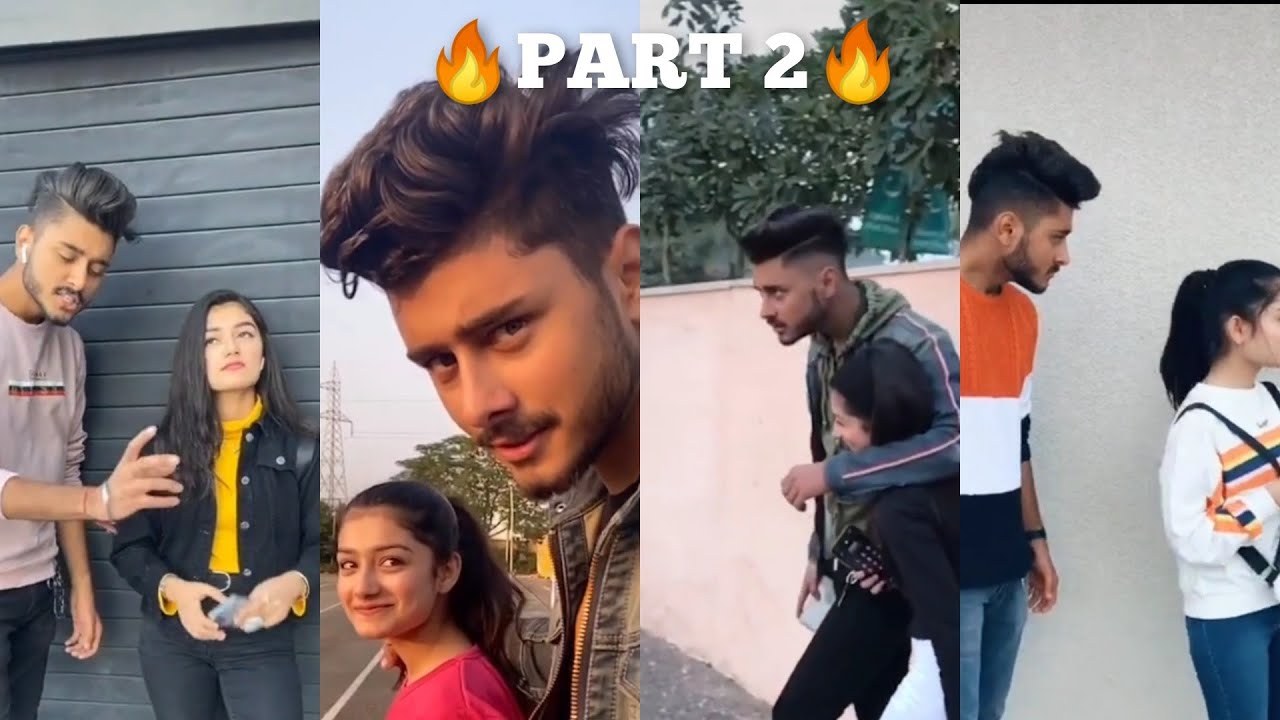 🔥Hardik and Amulya🔥Combined Mix Video||Hardik Sharma And Amulya Rattan Reel Videos😂#2