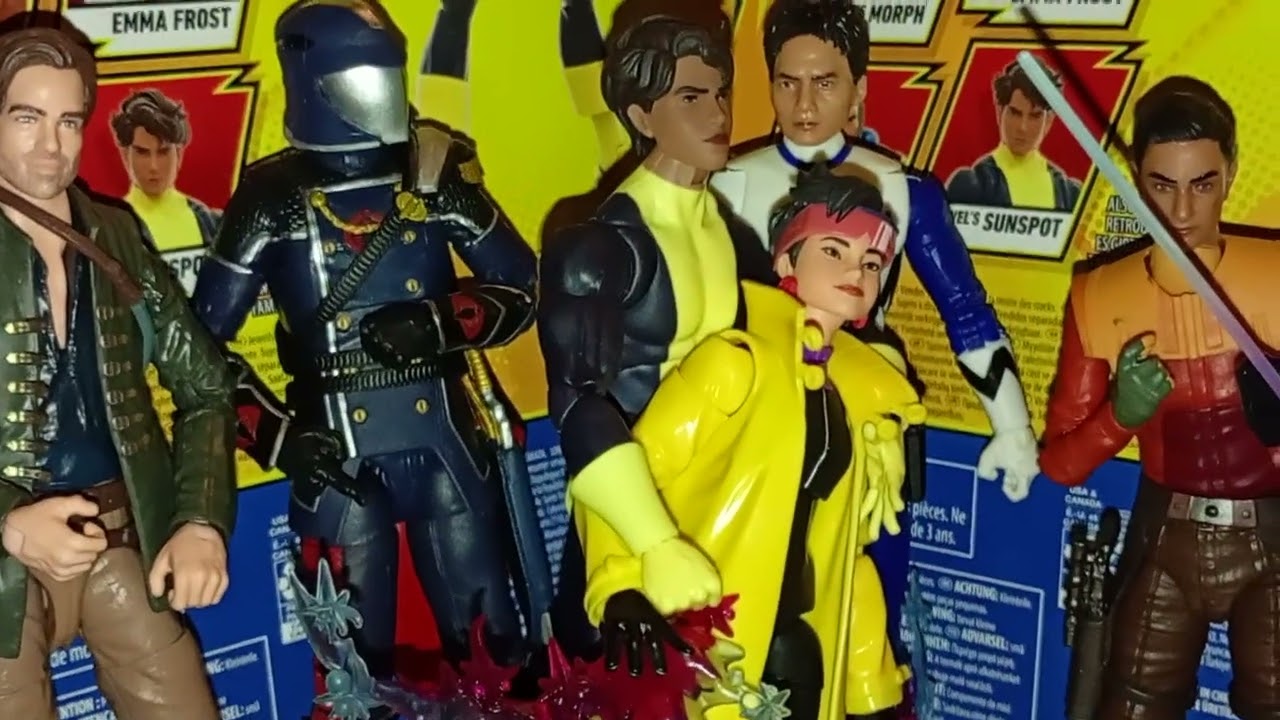 X men 97 marvel legends jubilee y sun pot especial san Valentín 