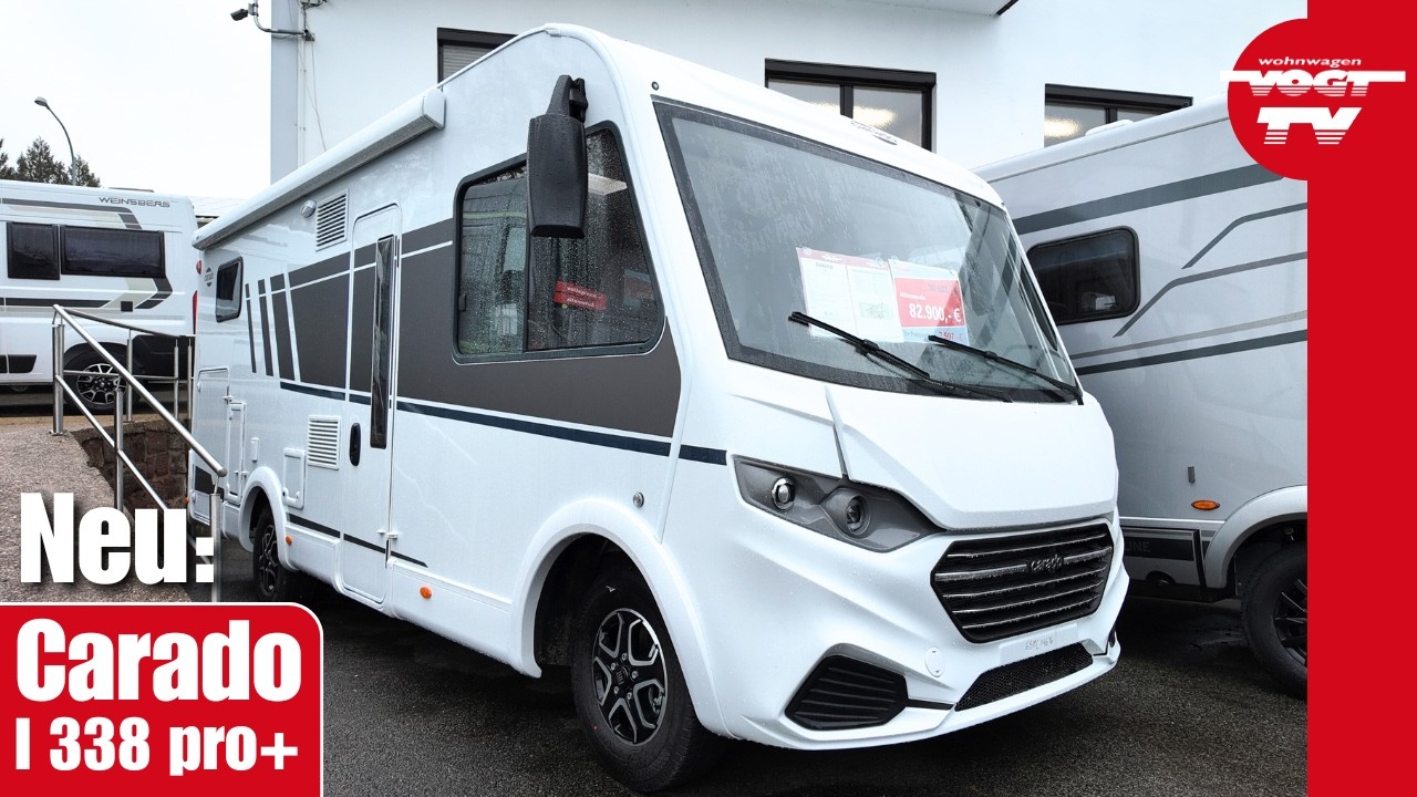 Great value for money: Carado I 338 pro+ 🤩 Fully integrated motorhome 6.99 m