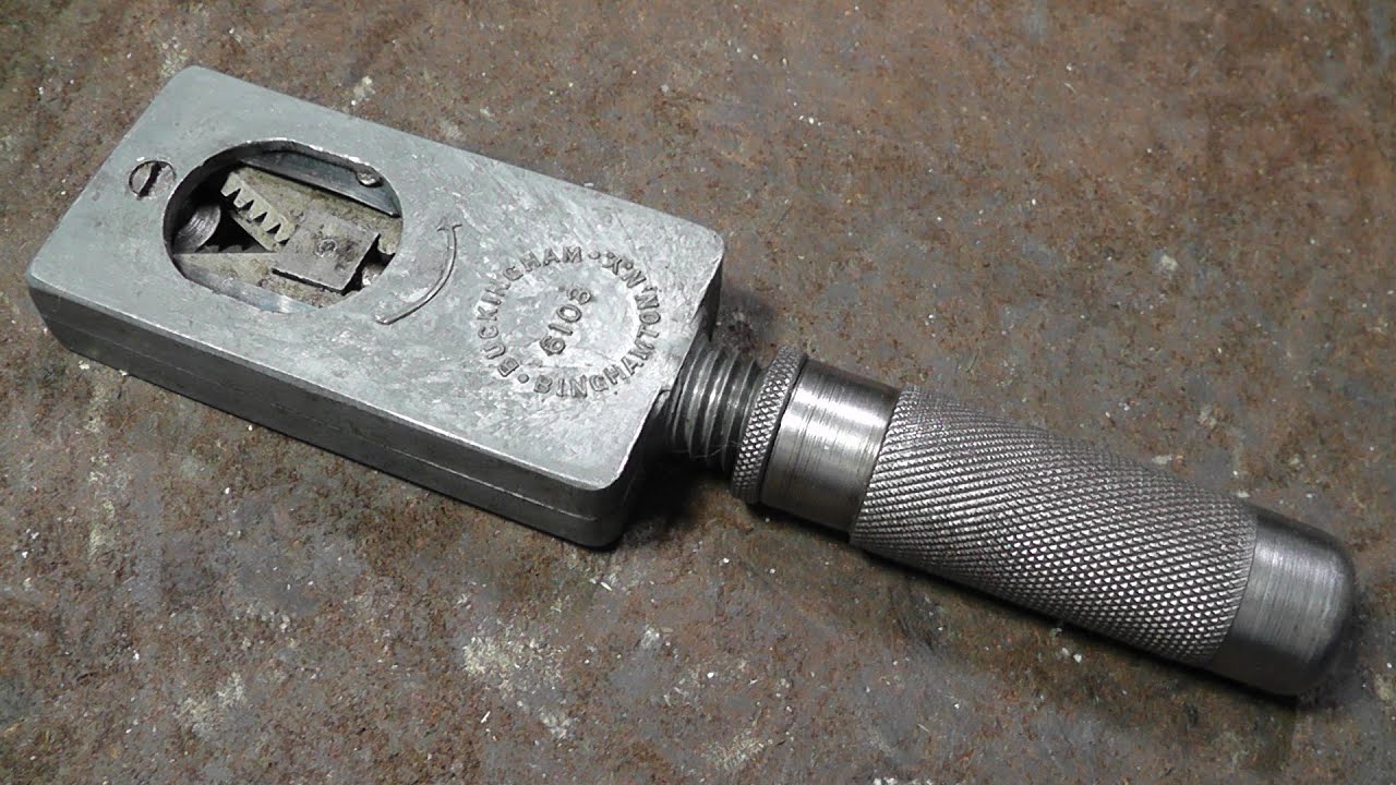 Buckingham USA Adjustable Universal Thread Restorer/Chaser Review