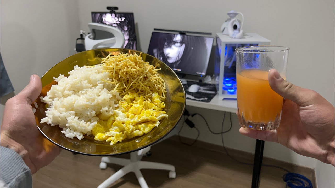 Noite de um Gamer que Mora Sozinho (após um dia cansativo no trabalho!)