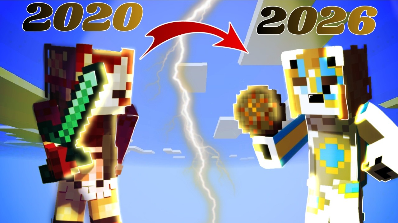 ⚔️JUGUÉ Minecraft BEDWARS después de 6 AÑOS (salió mal)