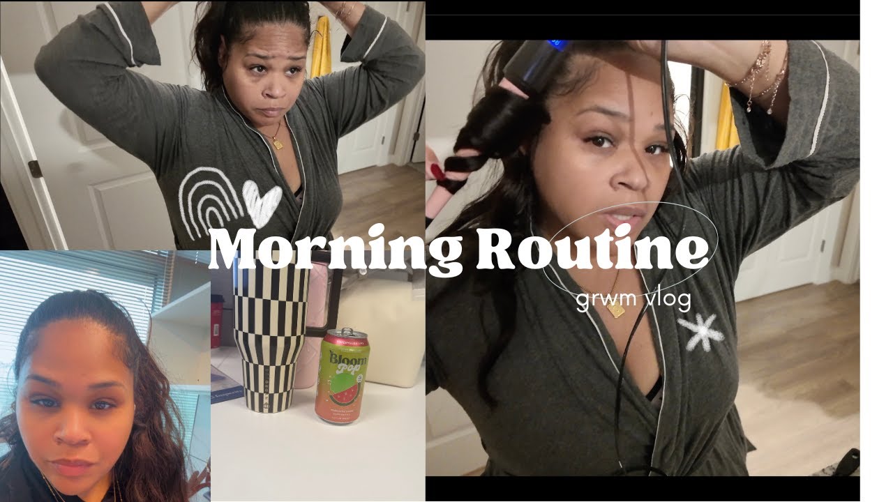 🌸 Soft & Simple Work GRWM 🌸 Morning Routine Vibes