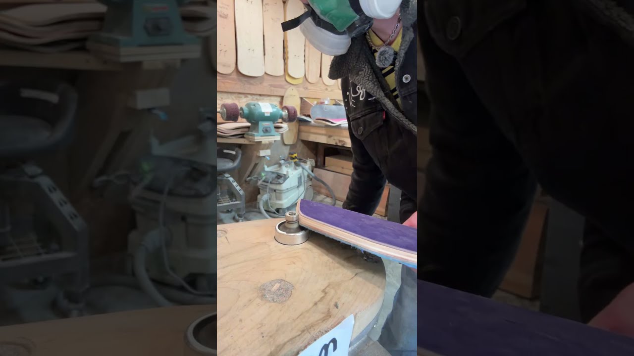 Satisfying Top Edge Routing at Life Skateboard: Handcrafted Decks made Live 