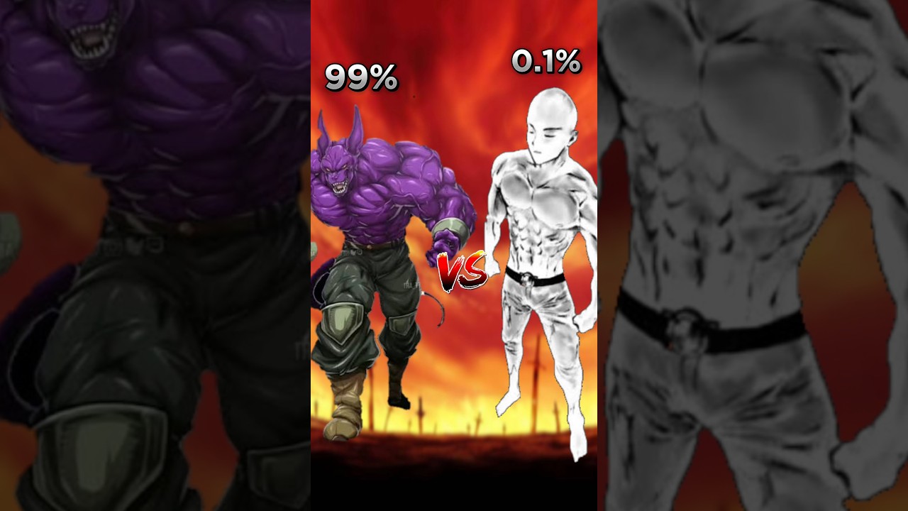 Saitama vs Beerus #saitama#beerus#dragonball#onepunchman#anime#shorts