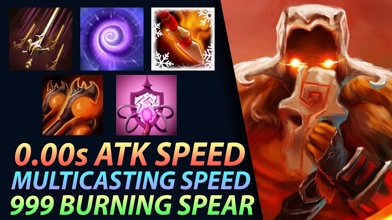 Dota 2 Custom Hero Chaos - 0.00s Attack Speed Multicast