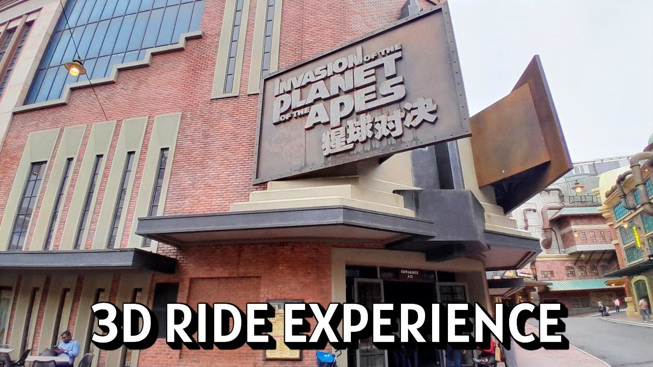 3D RIDE TOUR - Invasion of the 🦍 PLANET OF THE APES - Ride Experience at Genting SkyWorlds