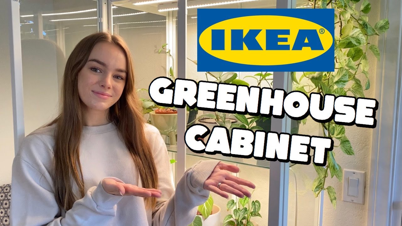 IKEA Greenhouse Cabinet / Accessories + Tour!