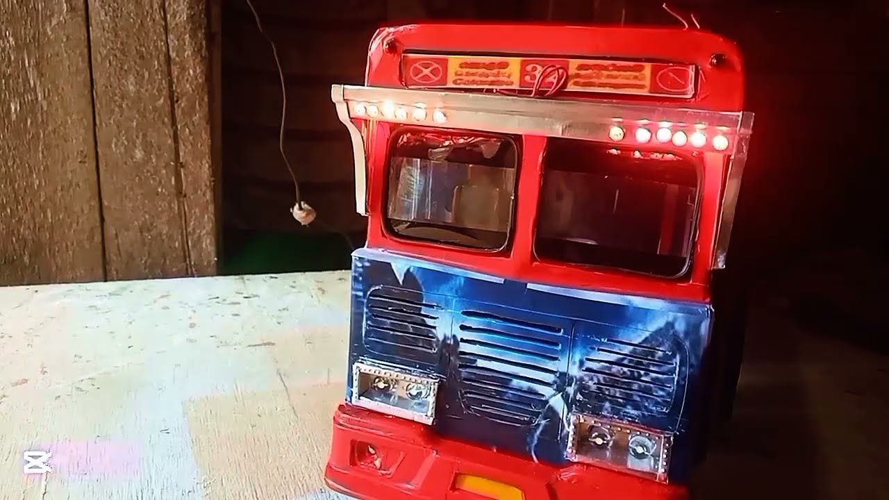 PVC pipe bus part 5 -  how to make  pvc pipe bus 