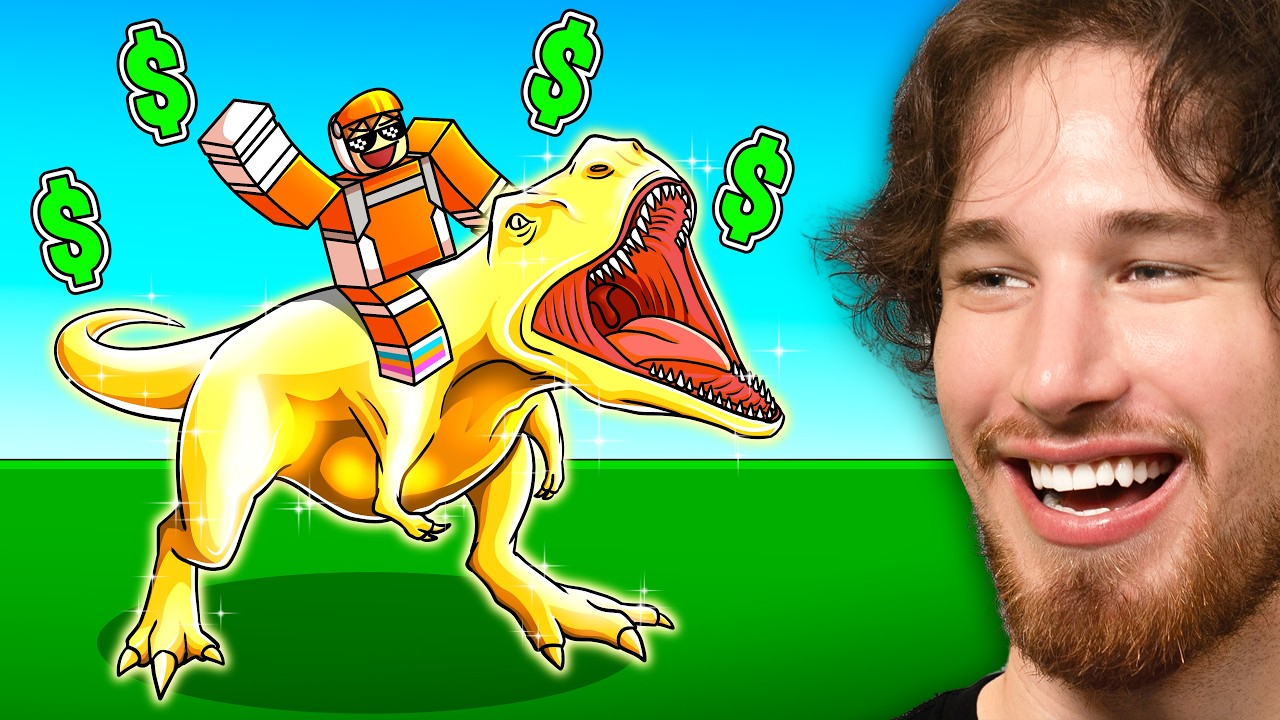 Getting MAX LEVEL DINOSAURS In Roblox!
