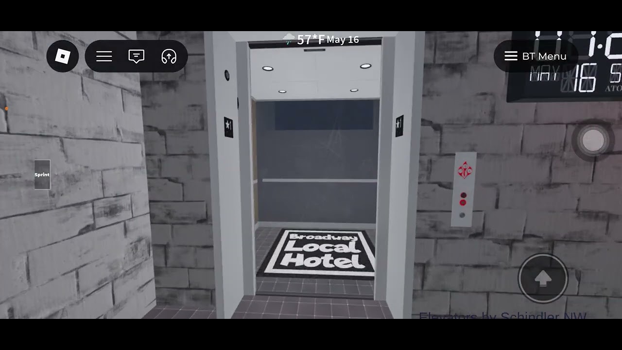 Cortex Traction Service Elevators 5 & 6 at Broadway Street Hotel in Roblox City