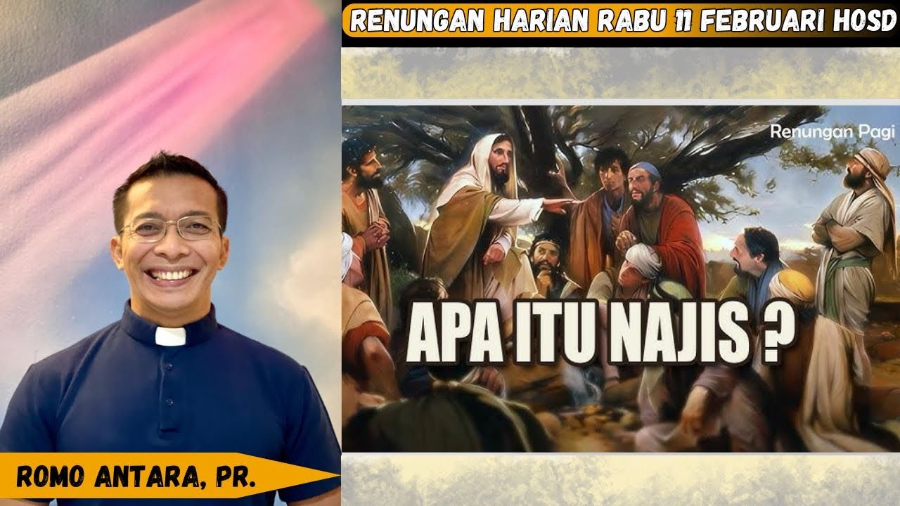 RenHar Rabu 11 Februari 2026 Hari Orang Sakit Sedunia oleh Romo Antara,Pr.#renungan #renungankatolik