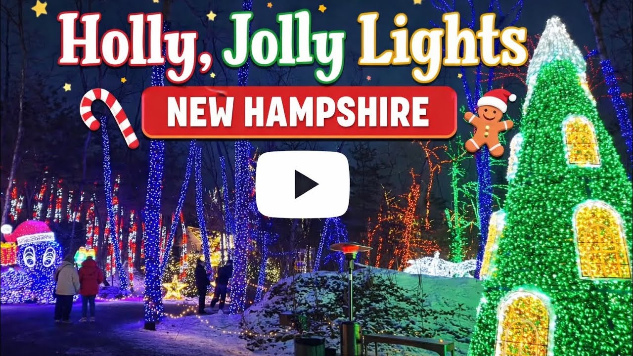 Holly Jolly Lights, New Hampshire, USA