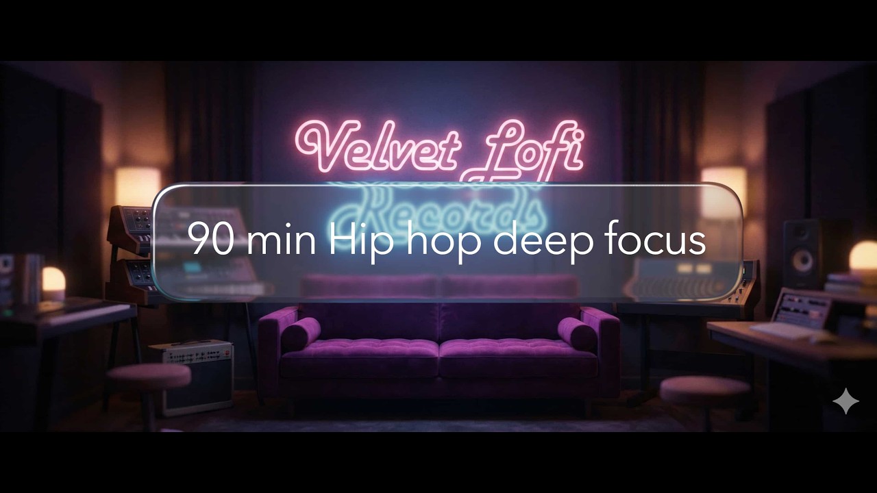 Calm Deep Hip Hop Work Music: A Journey Through City Lights | Ambiance Hip Hop Calme