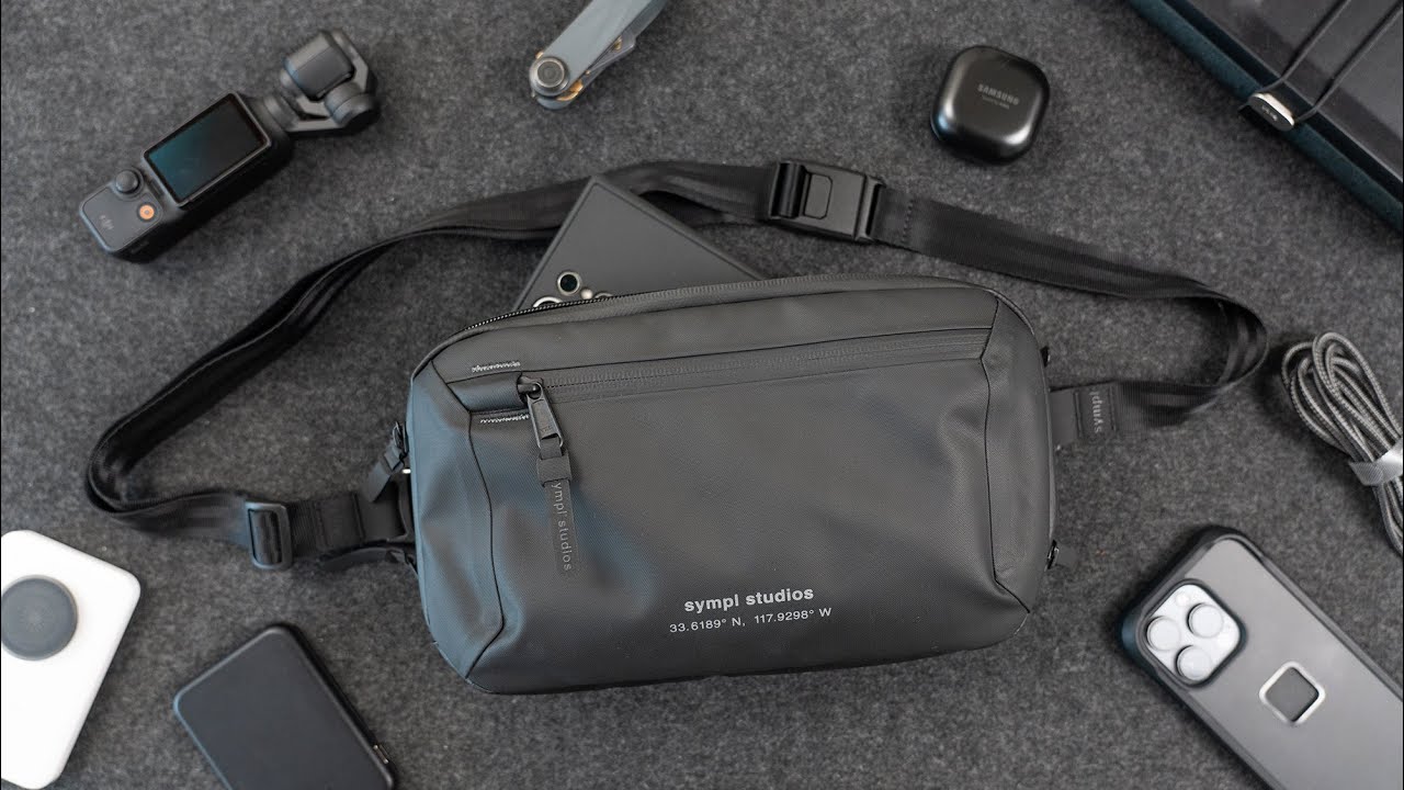 Motion Sling Sympl Studio. Fantastica tracolla e organizer