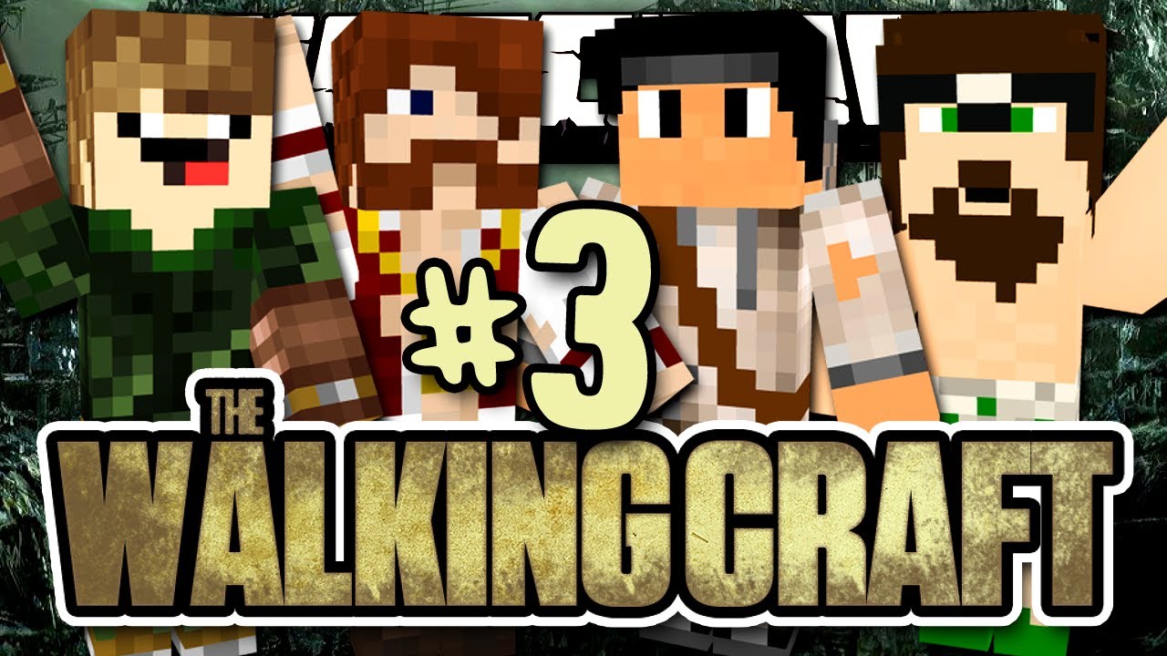 The Walking Craft - A MEGA ALIANÇA! :O (c/ Pac, Mike e Jvnq) - #3 - Minecraft
