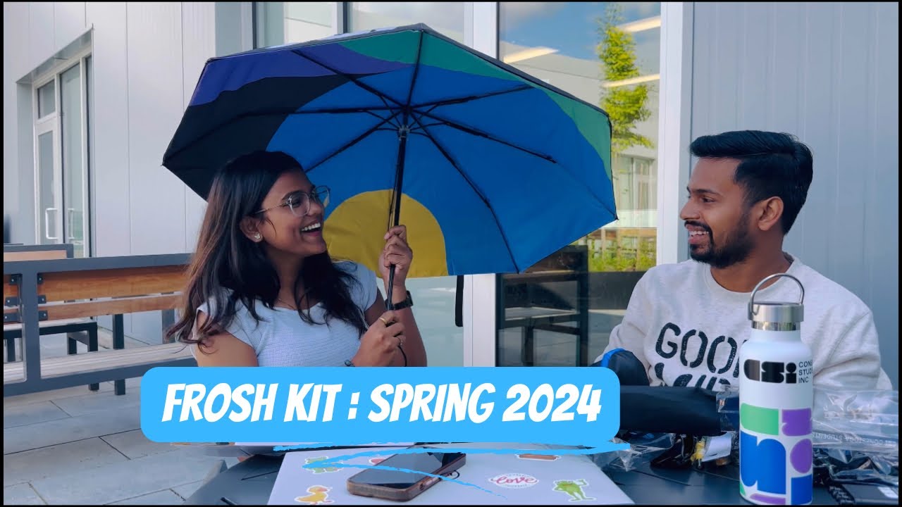 Unboxing Welcome Kit (Frosh Kit) of Spring 2024 Term |#conestogacollege #canada #conestoga #guelph