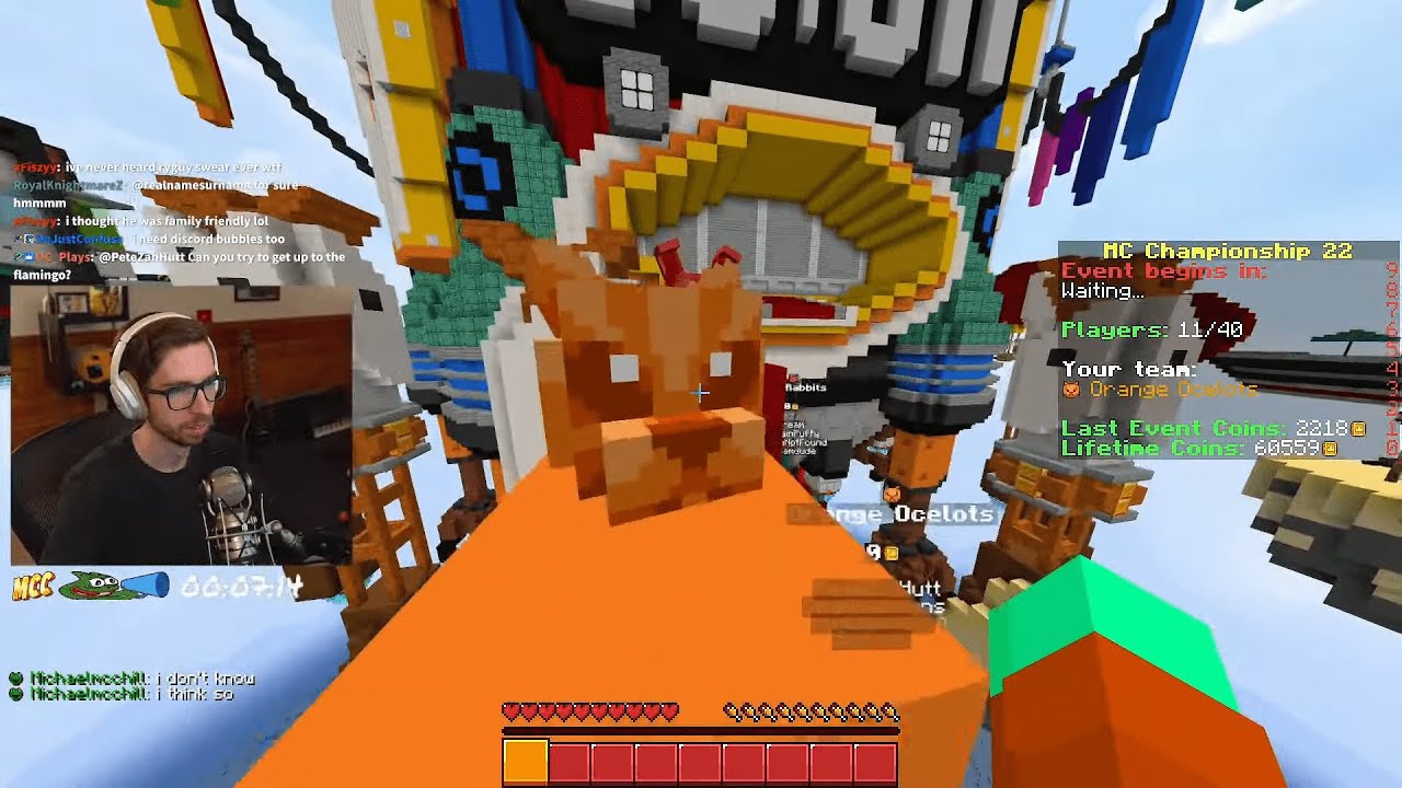 PeteZahHutt's MCC 22 VOD w/ Ryguyrocky, Smallishbeans & Spifey | Orange Ocelots | 28th May 2022