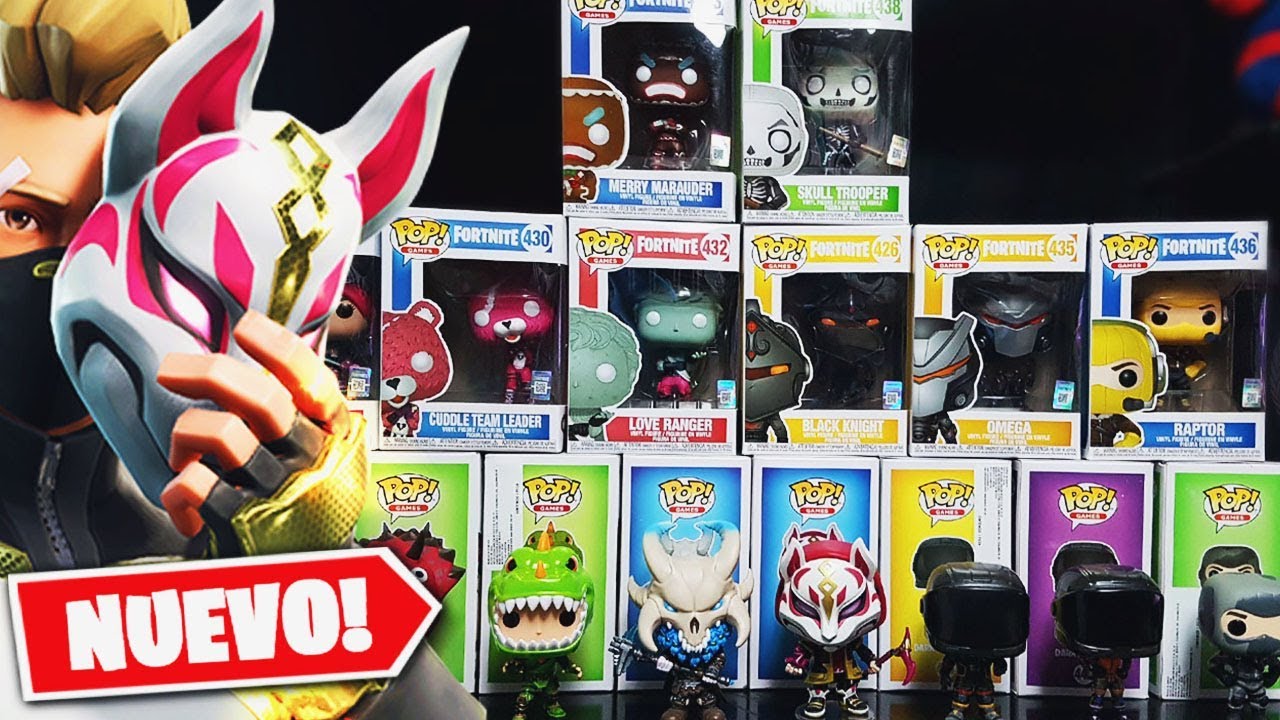 ABRIENDO TODOS LOS JUGUETES de FORTNITE | FUNKO POP DE FORTNITE
