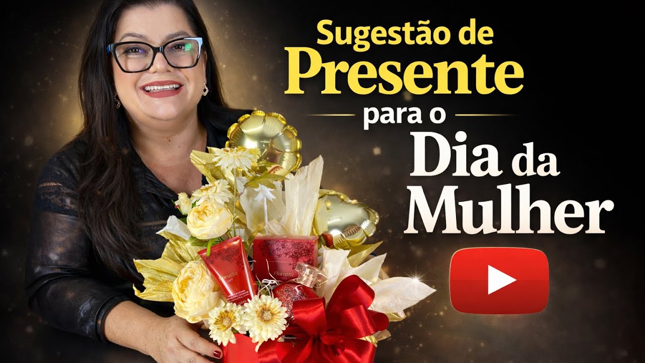 Sugestão de presente para o Dia da mulher em caixa box