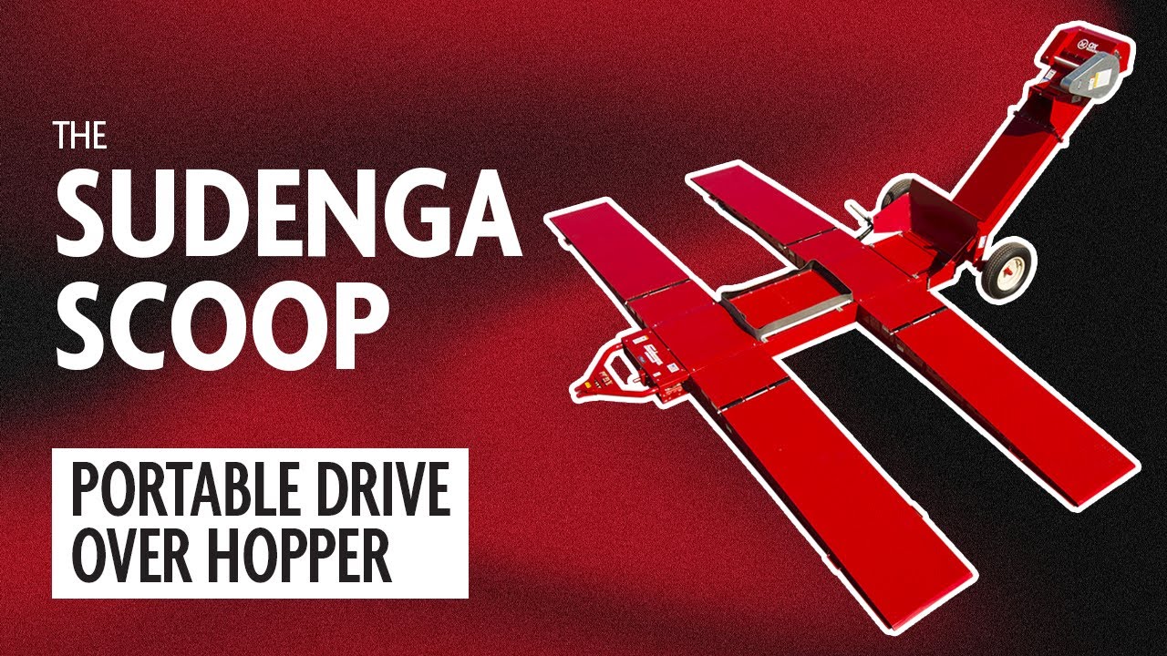 Portable Drive Over Hopper (PDOH) Overview — Sudenga Scoop