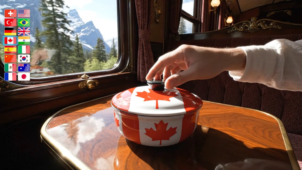 Which Luxury Train Meal Would You Like to Have?