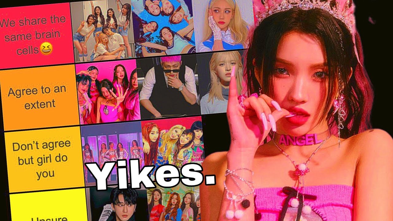 Ranking Reddit Kpop unpopular opinions to start 2024(mostly popular lol)