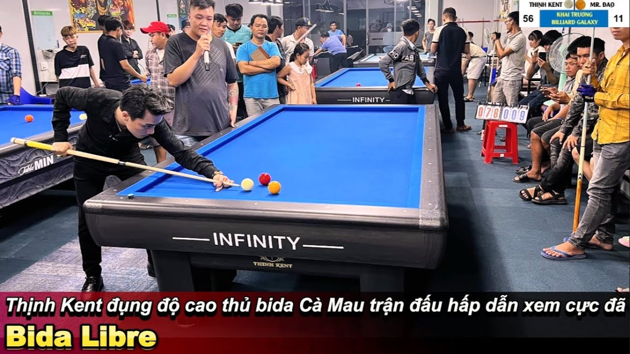 Thịnh kent về CÀ MAU đụng phải cao thủ bida libre kèo đồng 500 điểm - Trận đấu cực hay và hấp dẫn.