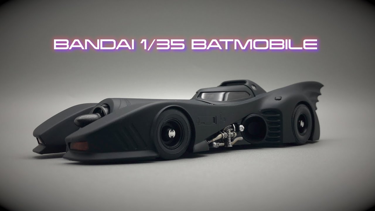BANDAI 1/35  BATMOBILE FULL BUILD