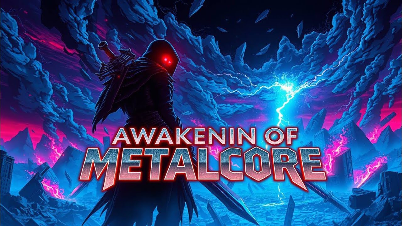 Blue Fire Dragon Awakens | Epic Metalcore x Rock Cinematic 2025