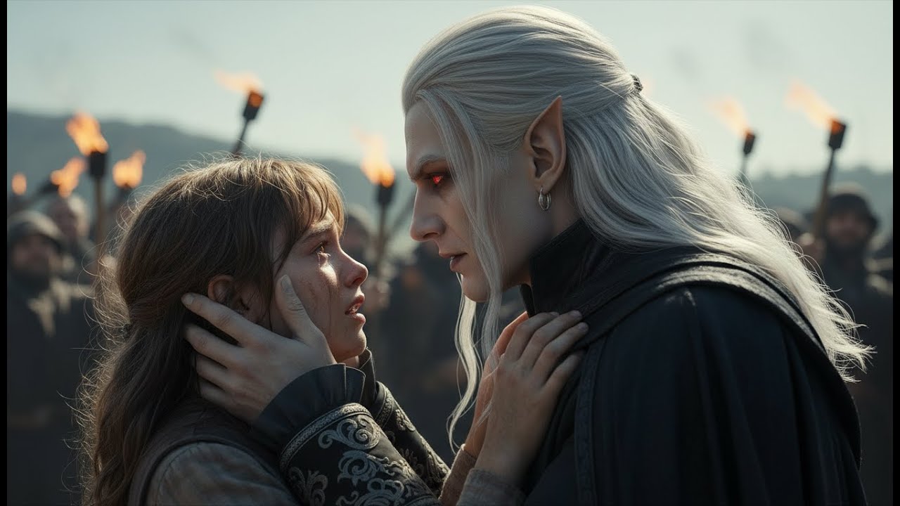 Маленькая девочка кричит лорду вампиру «Они сжигают мою мать заживо!» — Его ответ шокировал всех...