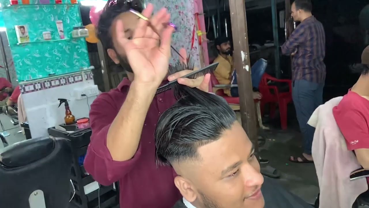 latest hair dresser Shop renew NoorandRohan Hair cutting ￼and hair keratin treatment In Mumbai