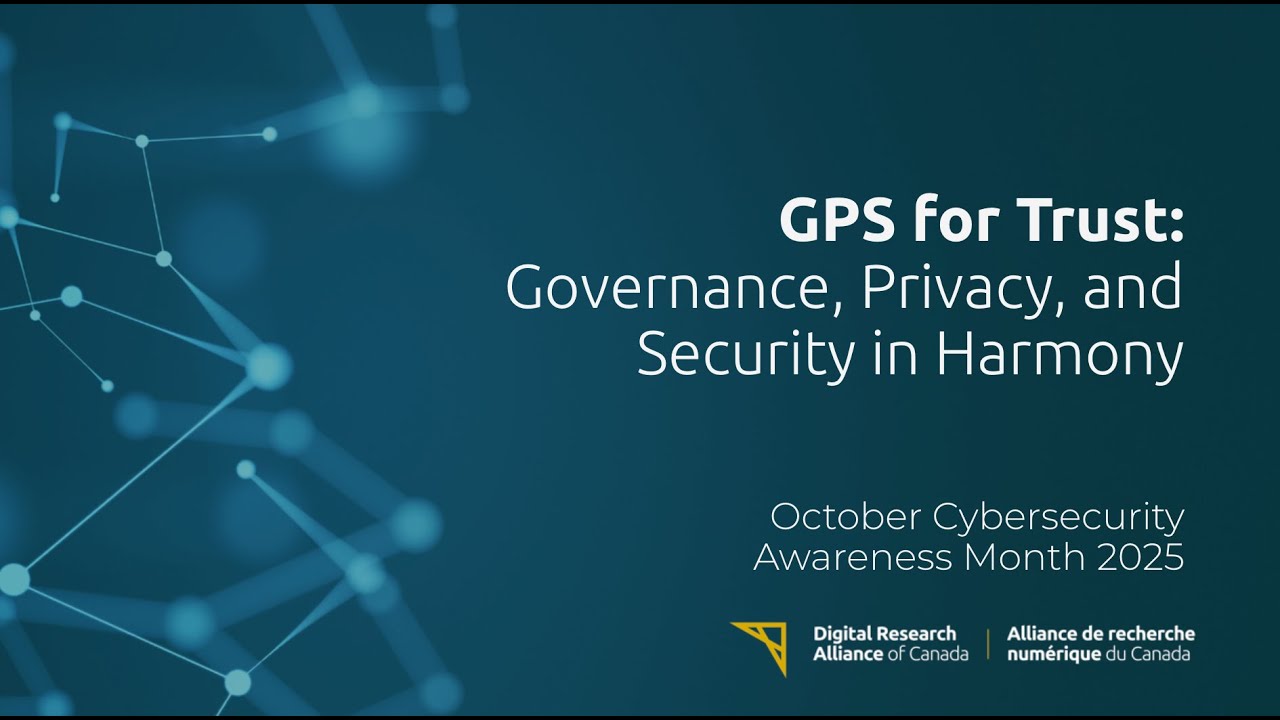 GPS for Trust: Governance, Privacy, and Security in Harmony
