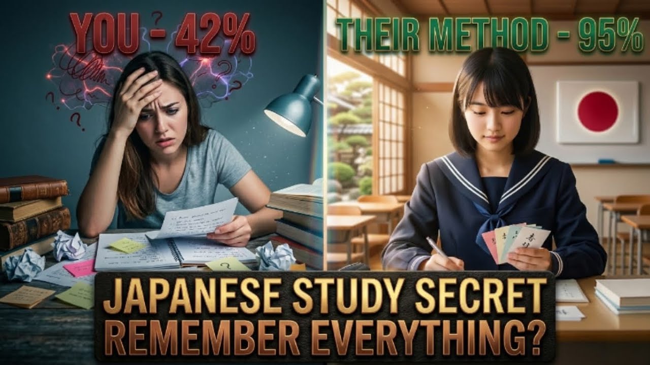 Why Japanese Students Remember Everything (And You Don’t)