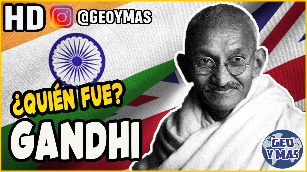 ¿Quién Fue? Biografía de Mahatma Gandhi 🕊️ | Revolución Pacífica 🇮🇳