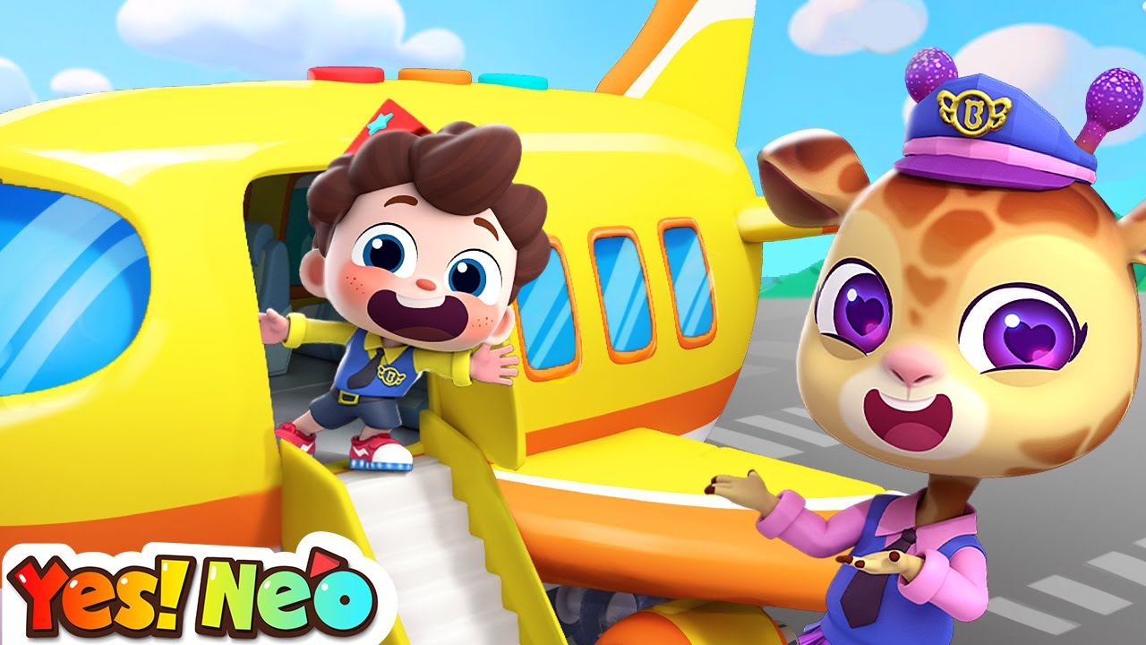 Airport Adventures | Safety Check Song | Good Manners | Nursery Rhymes & Kids Songs | Yes! Neo