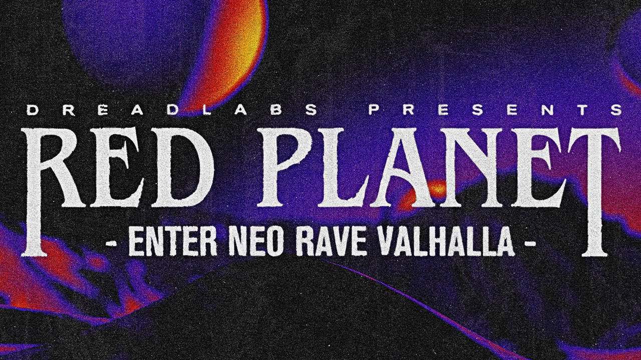 Retrofuturistic Rave Poster design &middot; Creatober Day 26 [Timelapse]