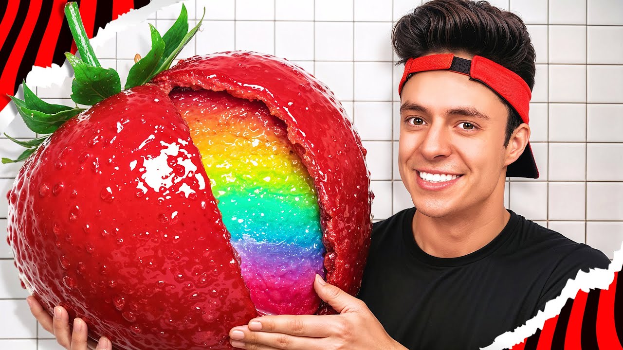 QUEM FIZER O MORANGO DO AMOR COM MAIS CAMADAS, VENCE!