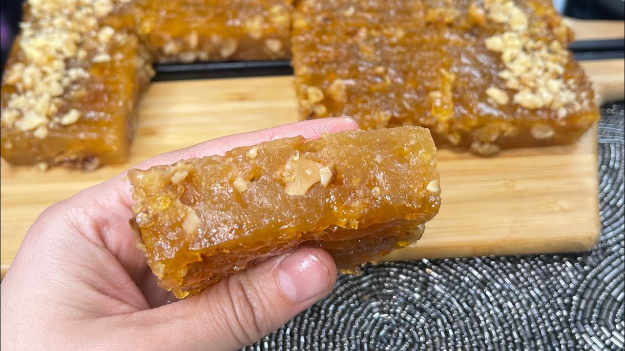 💫Vetëm 3 përbërës|Hasude me arra|Receta që nuk dështon kurrë.🤤👌