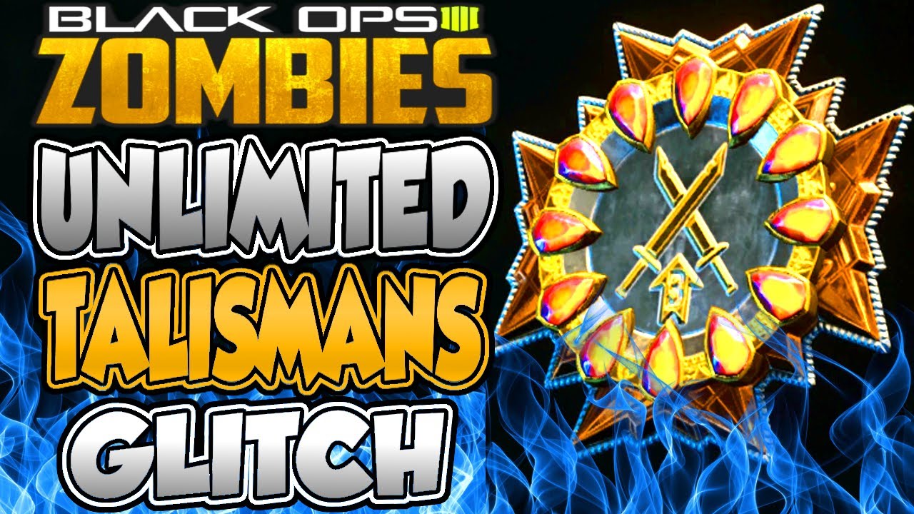 EASY! UNLIMITED TALISMAN GLITCH (2020) - BO4 ZOMBIE GLITCHES