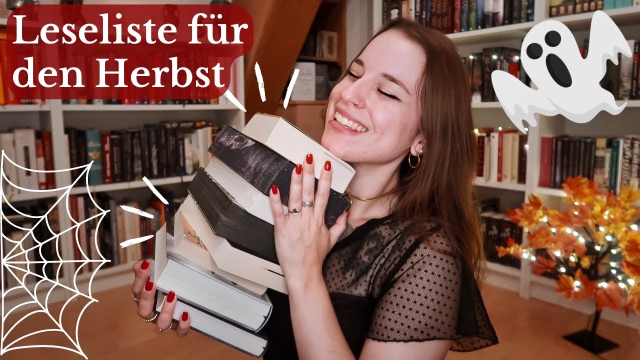 Herbstliche Leseliste🍂📖| Meine B&uuml;cher f&uuml;r den Herbst: Grusel, Geister, Atmosph&auml;re & Spukh&auml;user👻🕯️