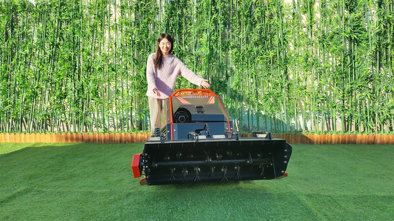 China Remote Control Flail Mower (MTSK1000 With Flail Mower) for sale online with best price