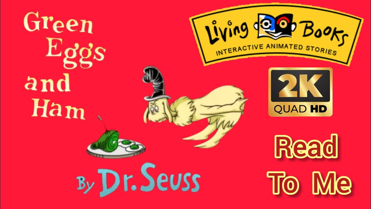 Living Books: Green Eggs And Ham (1996) - Read To Me [2K60fps]