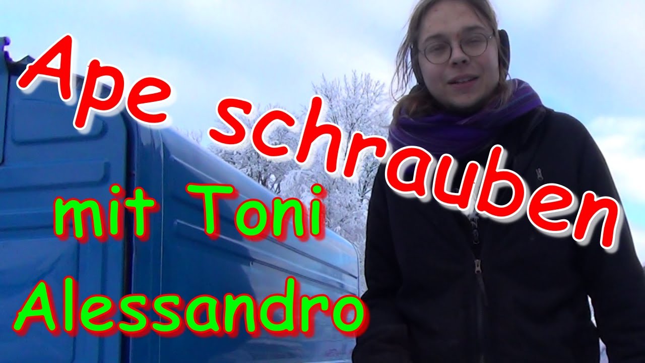 Ape 50 reparieren mit Toni Alessandro von   Die Apeschrauber