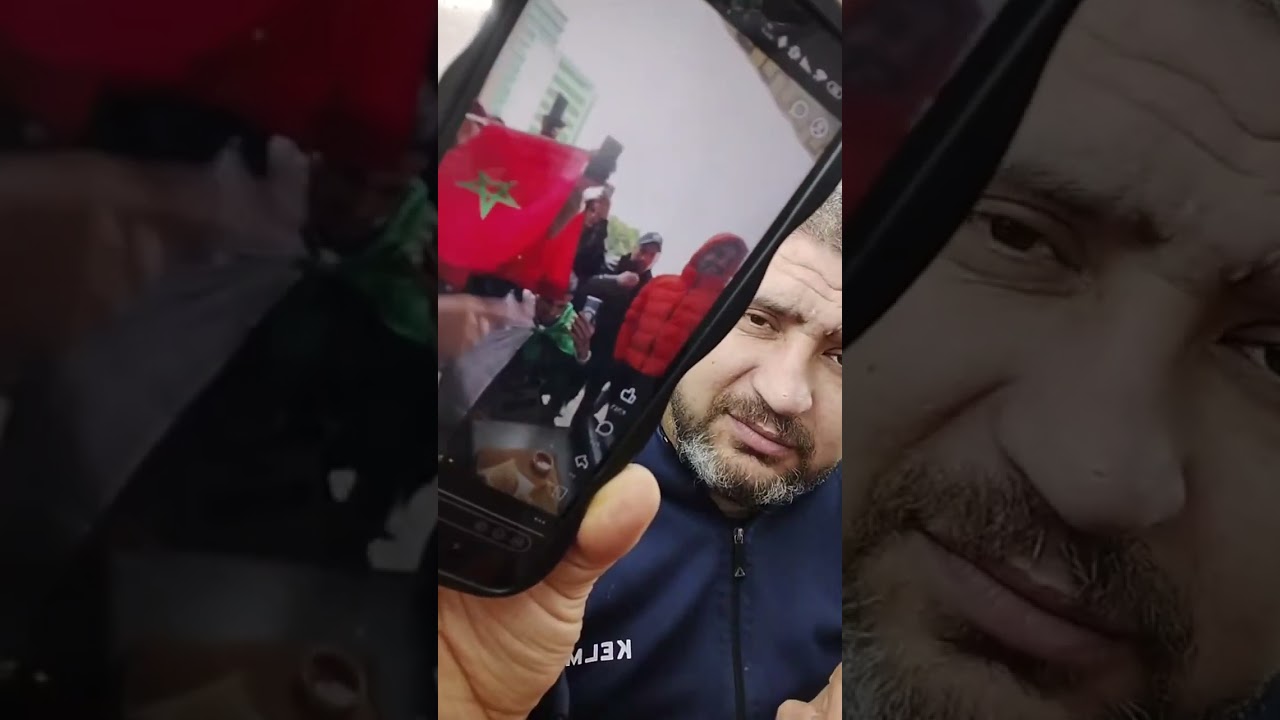 جزائري في المغرب واجواء خيالية يصنعوها في المغرب 