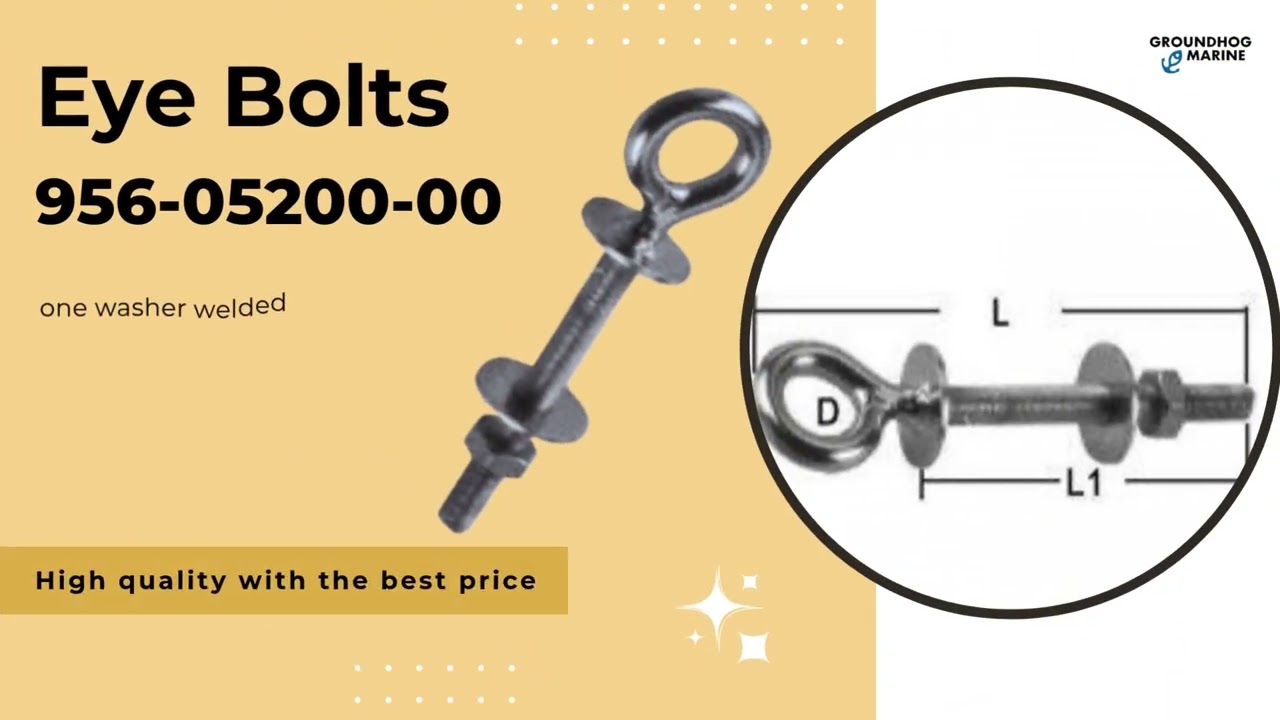 Stainless Steel Eye Bolts 956-05200-00