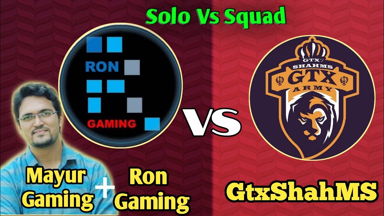 Ron Gaming+Mayur Gaming VS GtxShahMS Fight In Pochinki | Solo Vs Squad | Pubg mobile| COOL GAMING AM